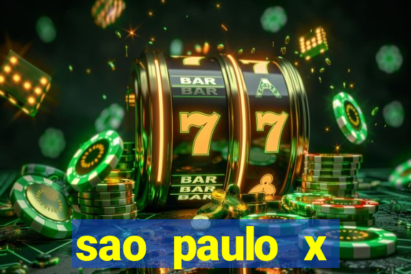 sao paulo x palmeiras palpite